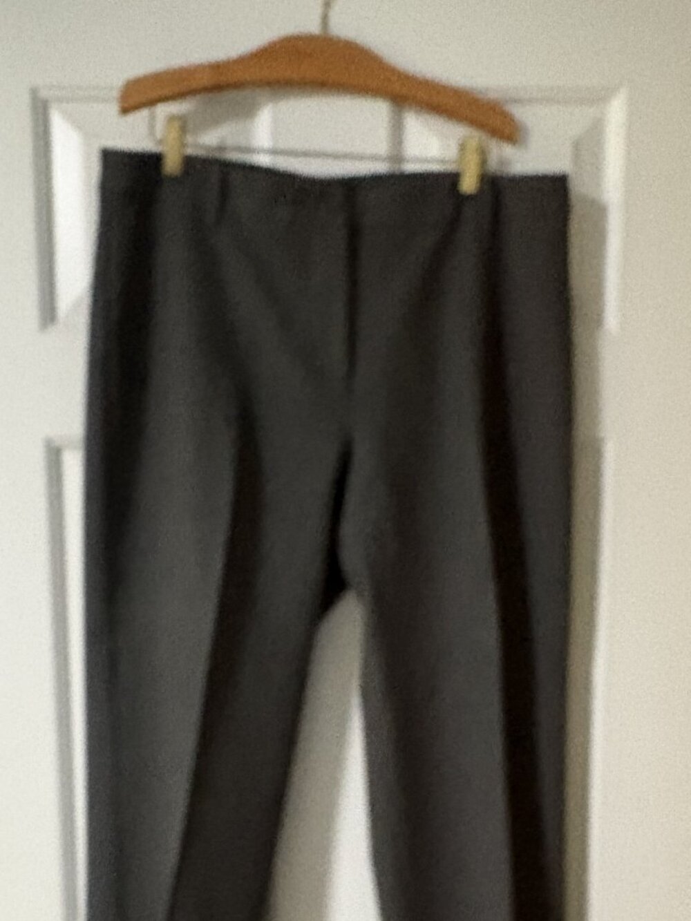 Talbots charcoal grey dress pants, size 12